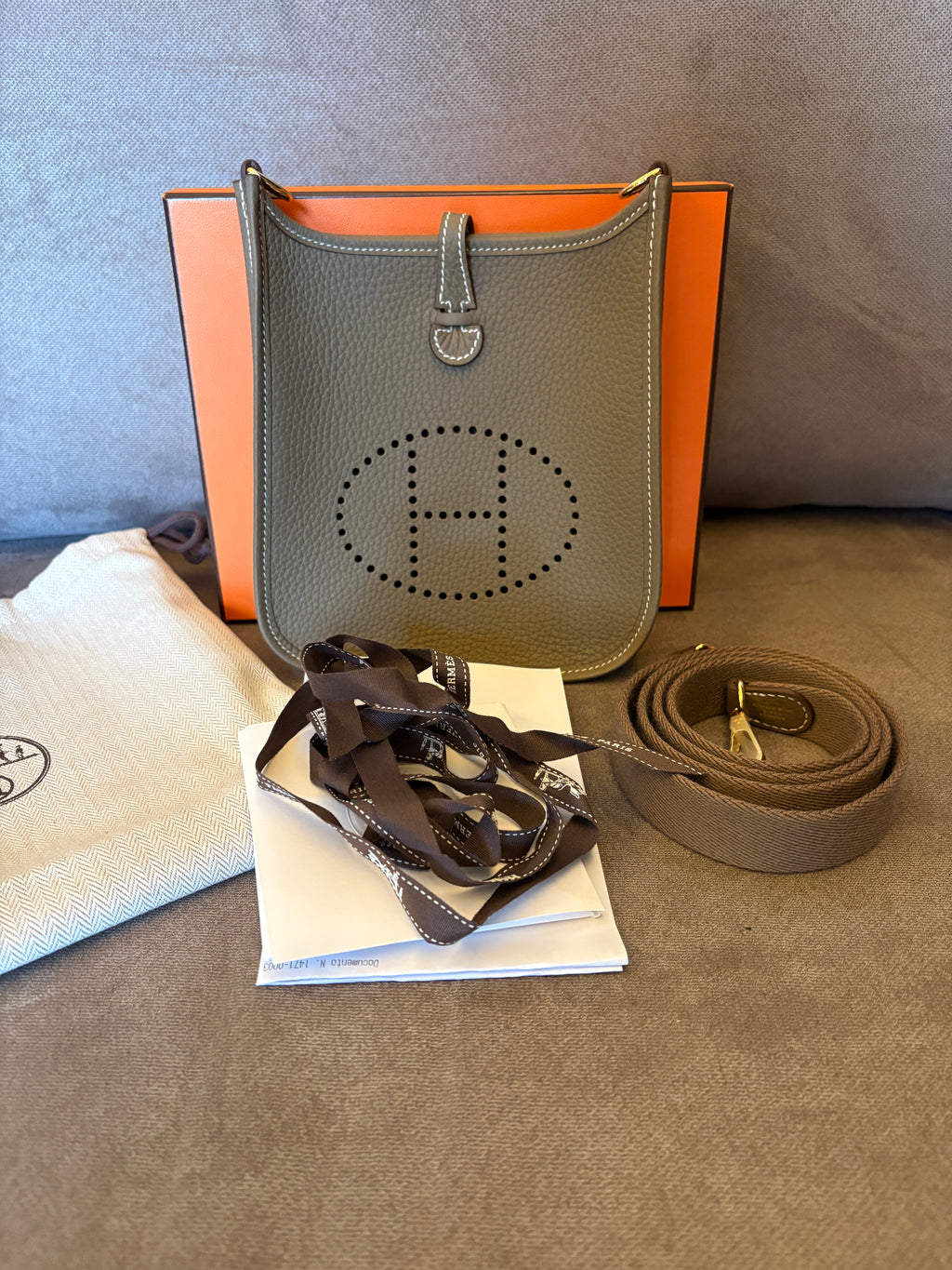 Hermès mini evelyne