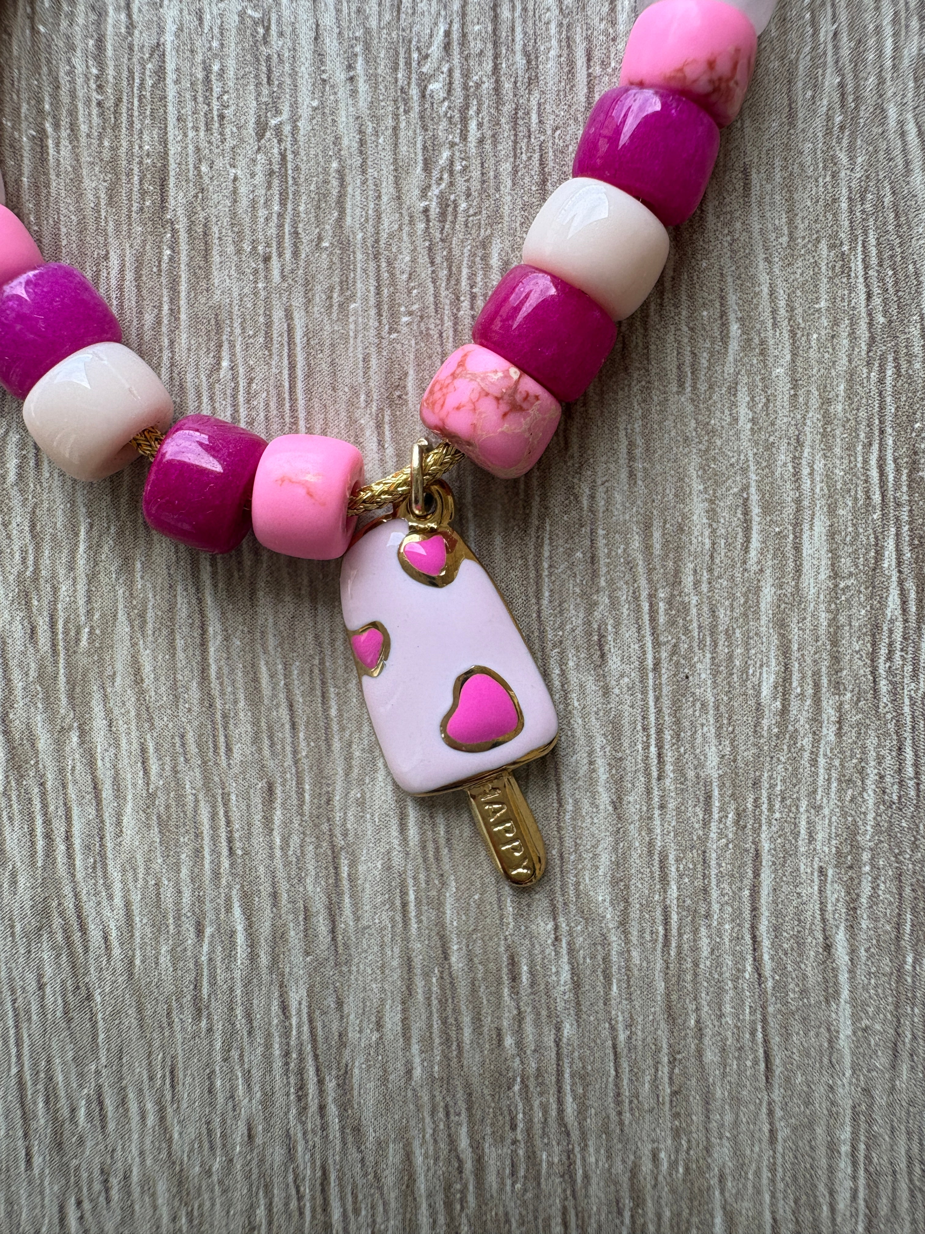 Bracciale beads gelato
