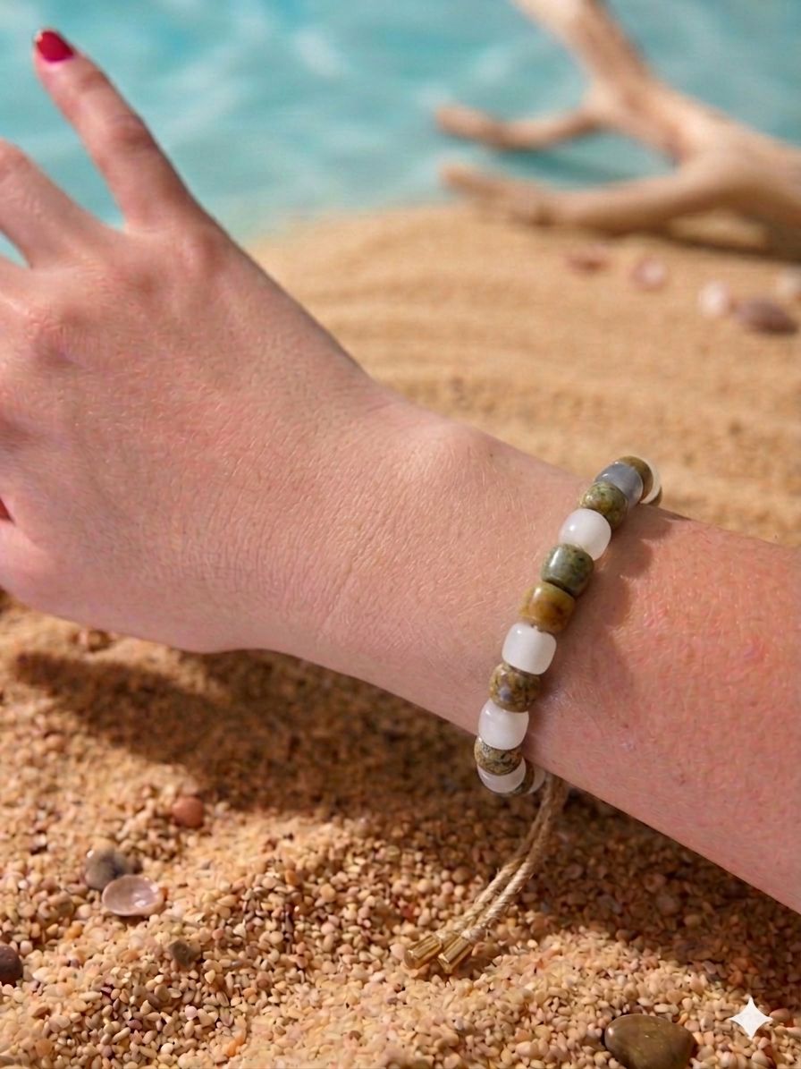 Bracciale beads colorati