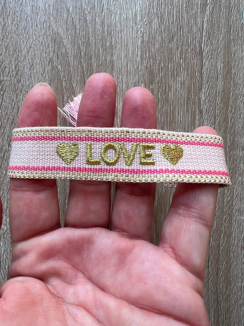 Bracciale ricamato