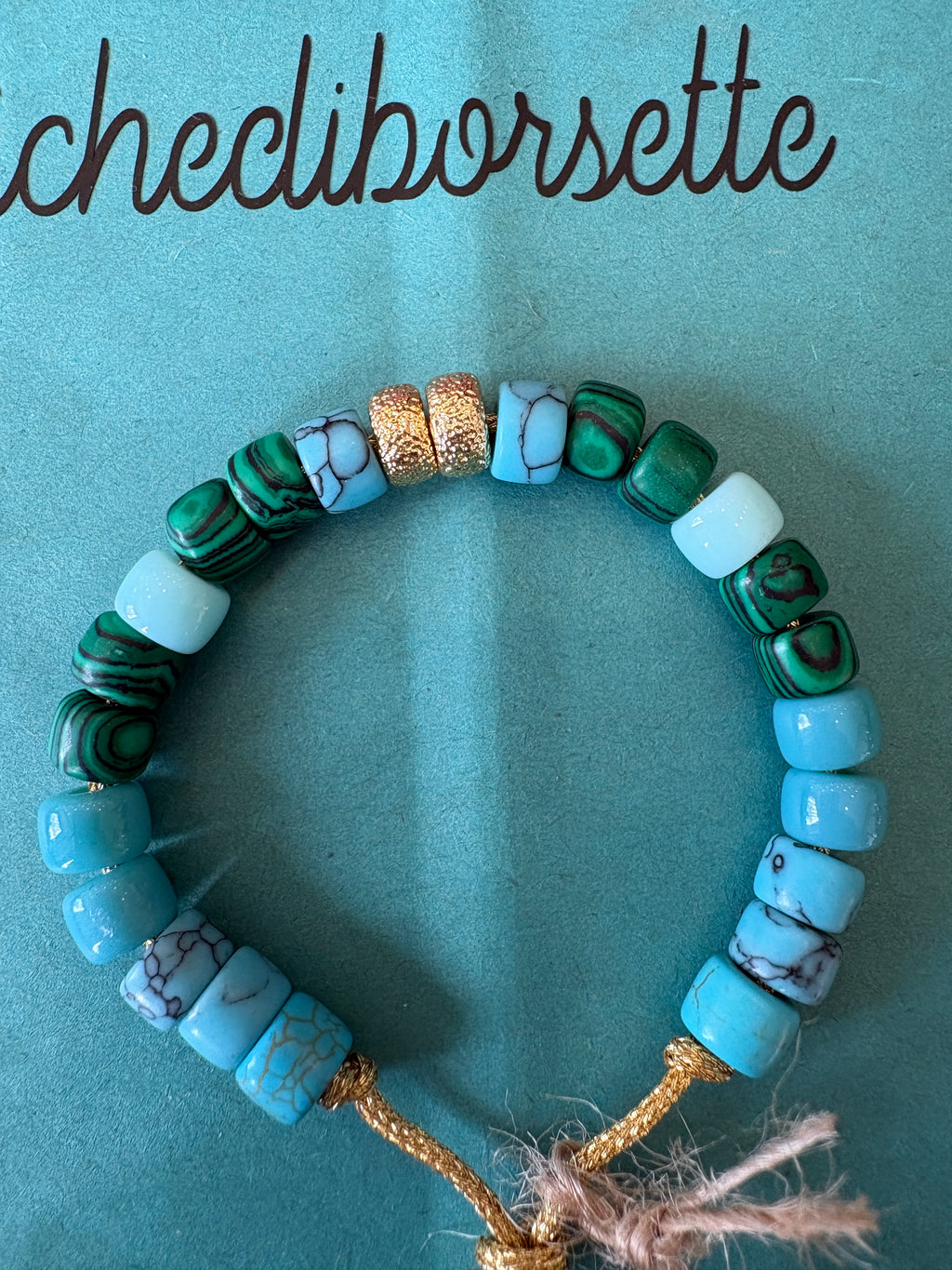 Bracciale beads colorati