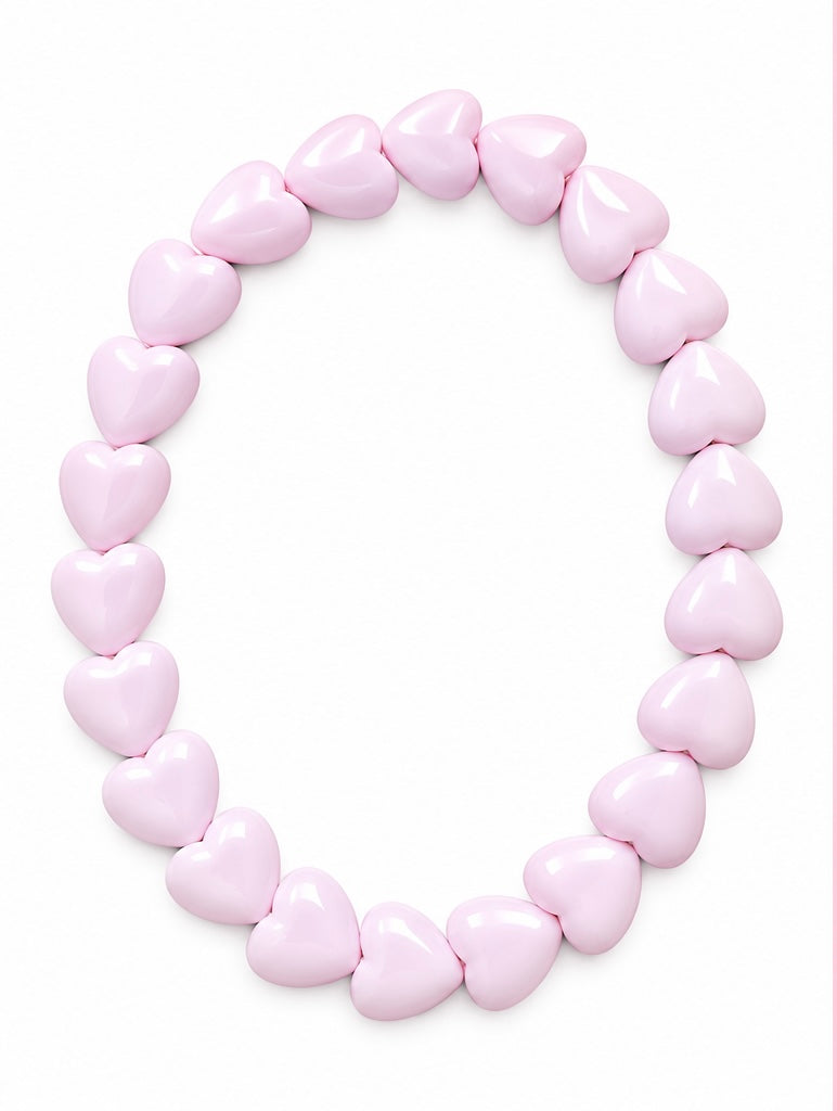 Collana maxi cuori