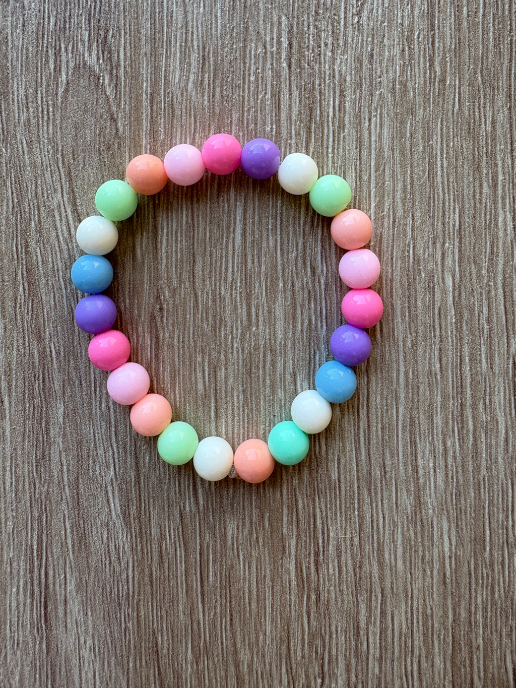 Bracciale sfere resina
