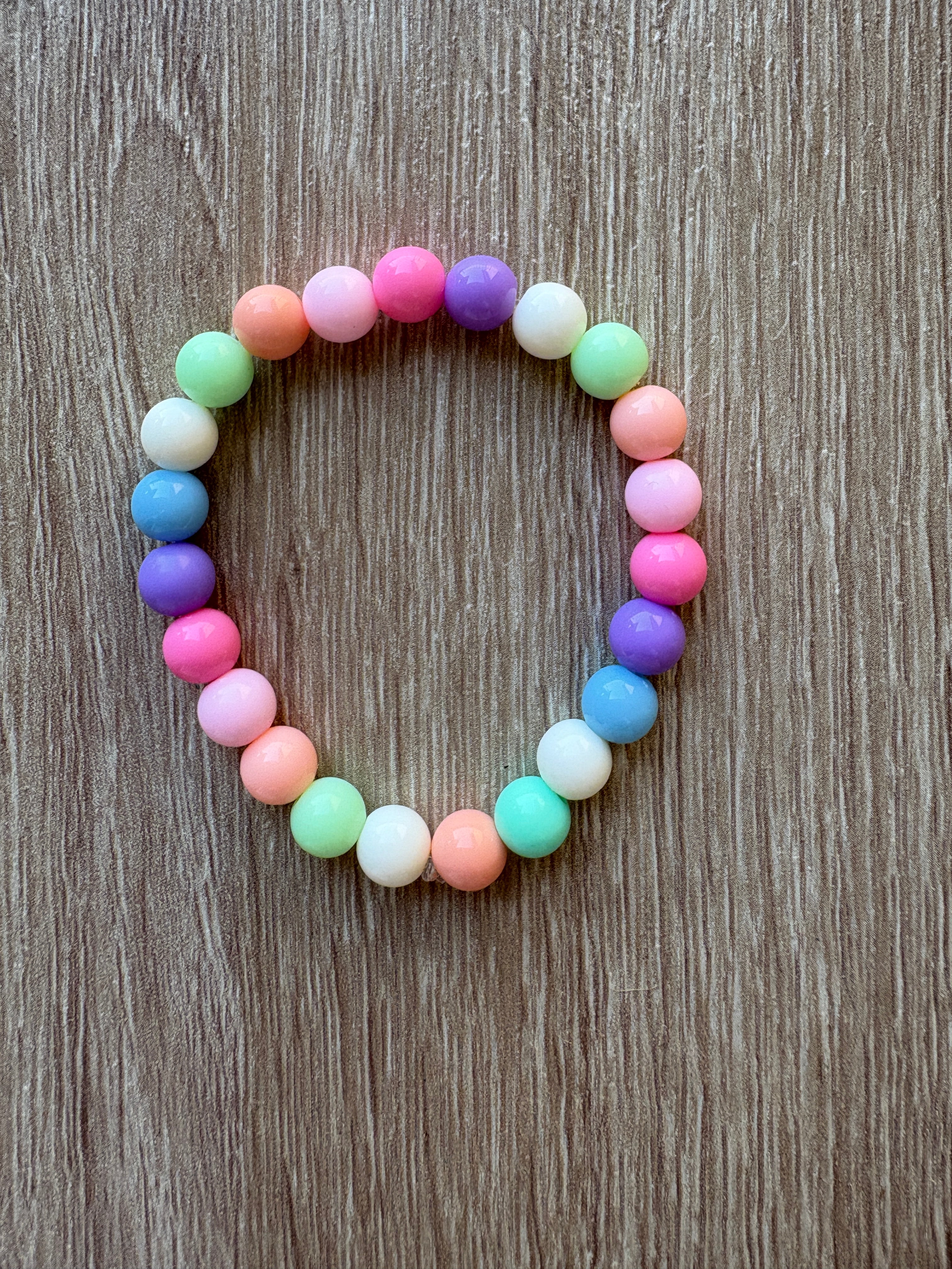 Bracciale sfere resina