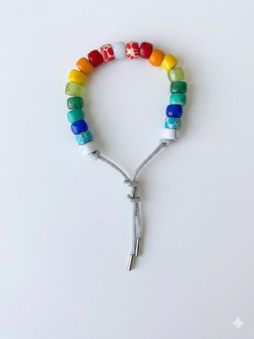 Bracciale  beads colorati