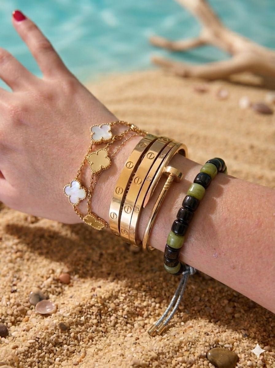 Bracciale beads colorati
