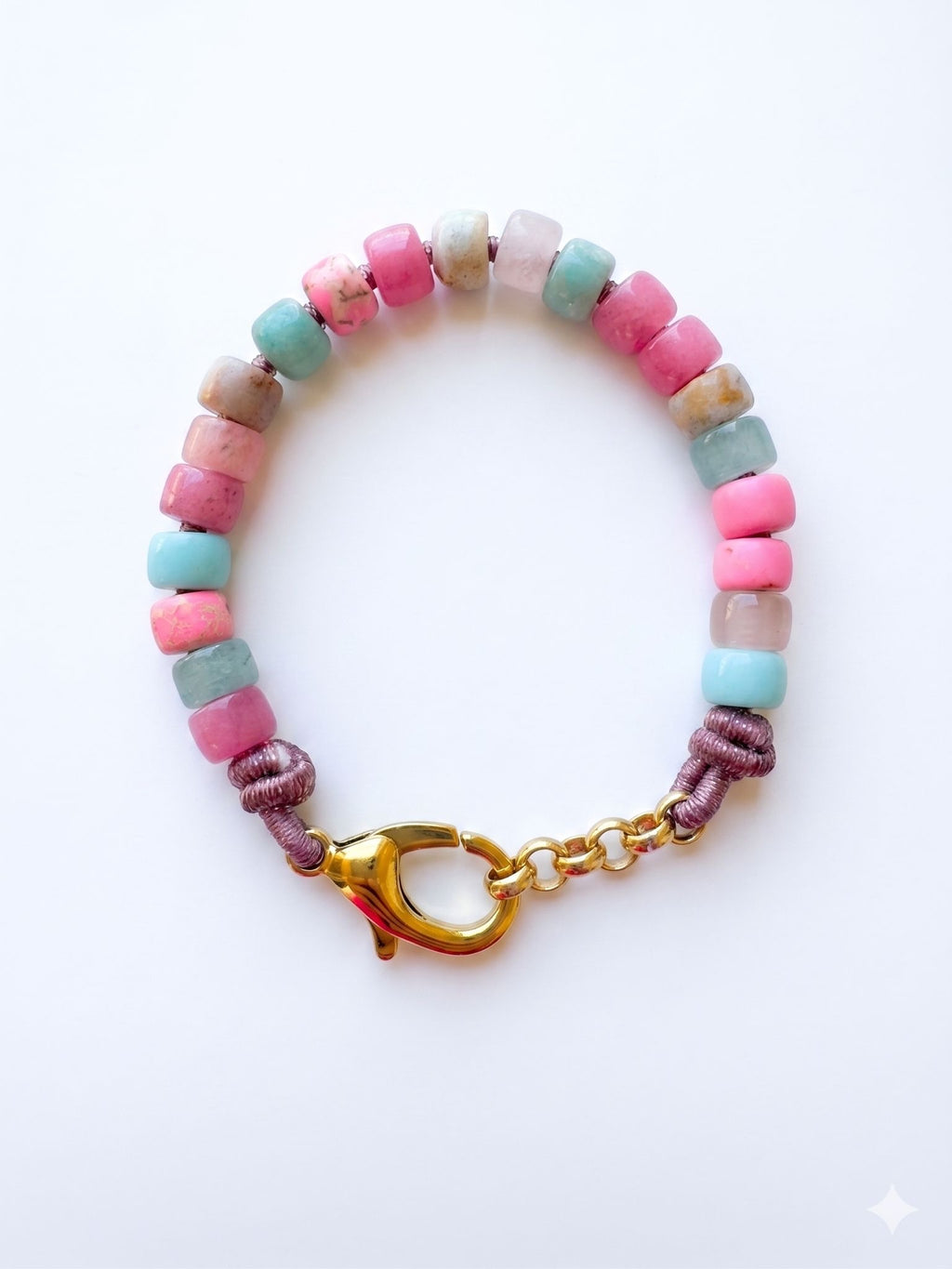 Bracciale beads colorati