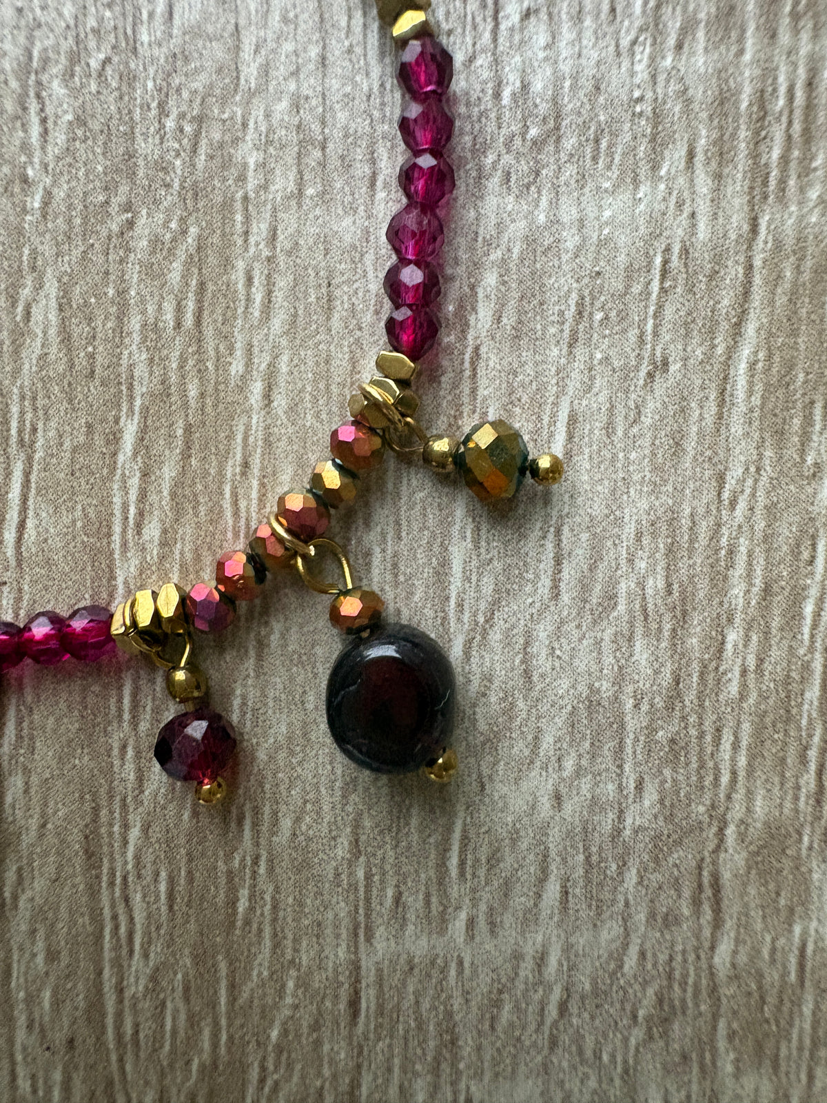 Bracciale cristalli e pietre dure
