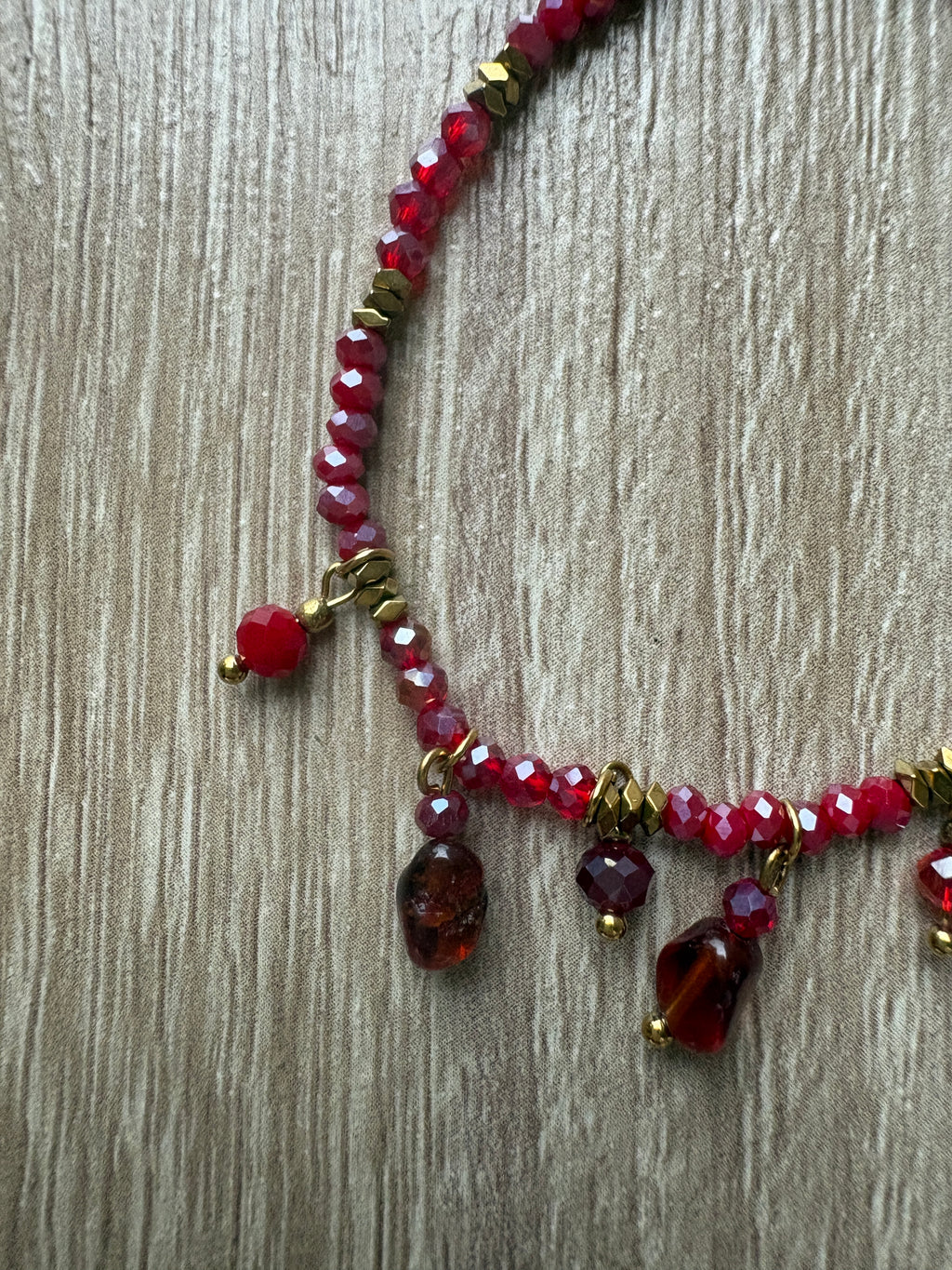 Bracciale cristalli e pietre dure