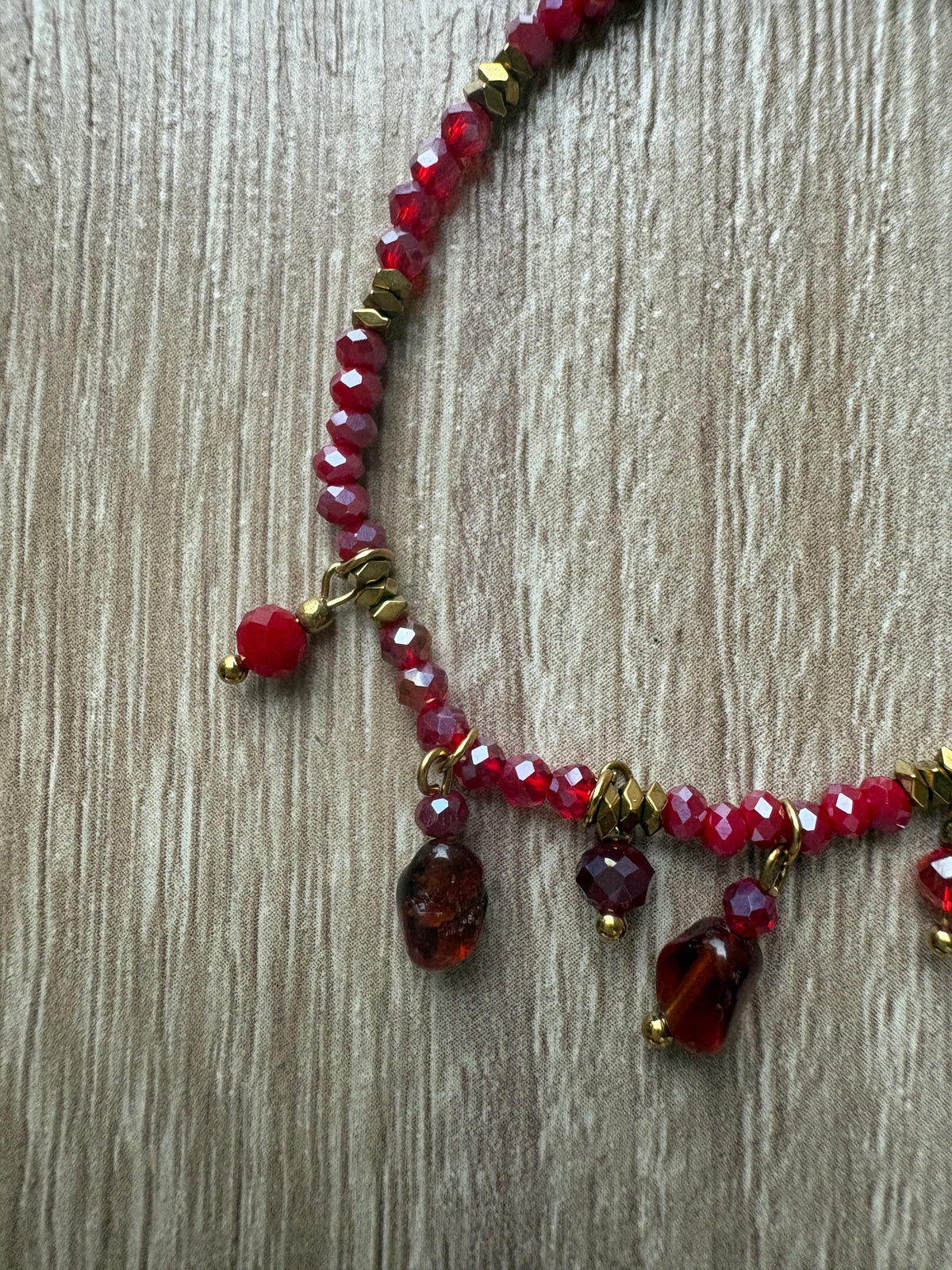 Bracciale cristalli e pietre dure