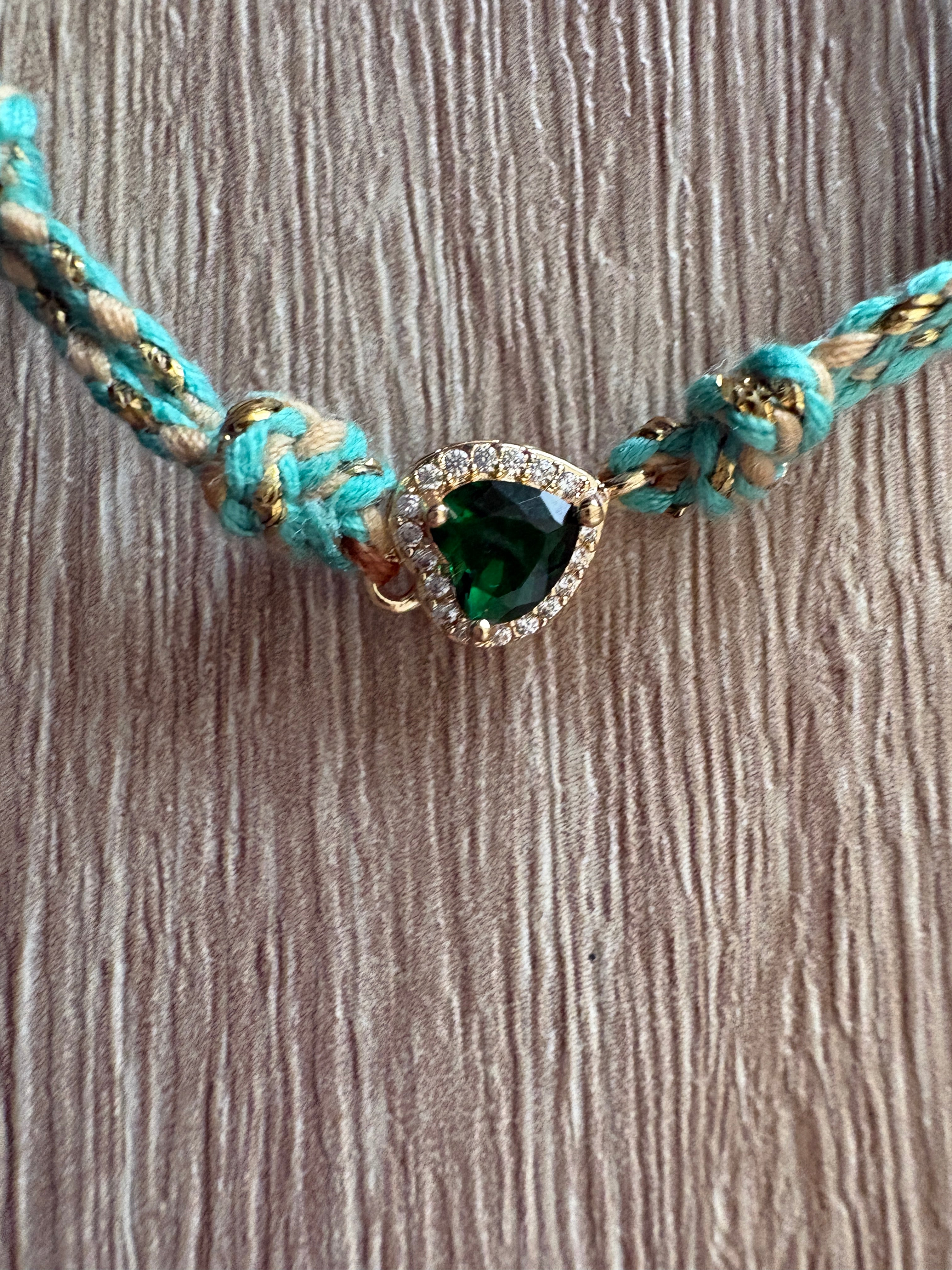 Bracciale smeraldo