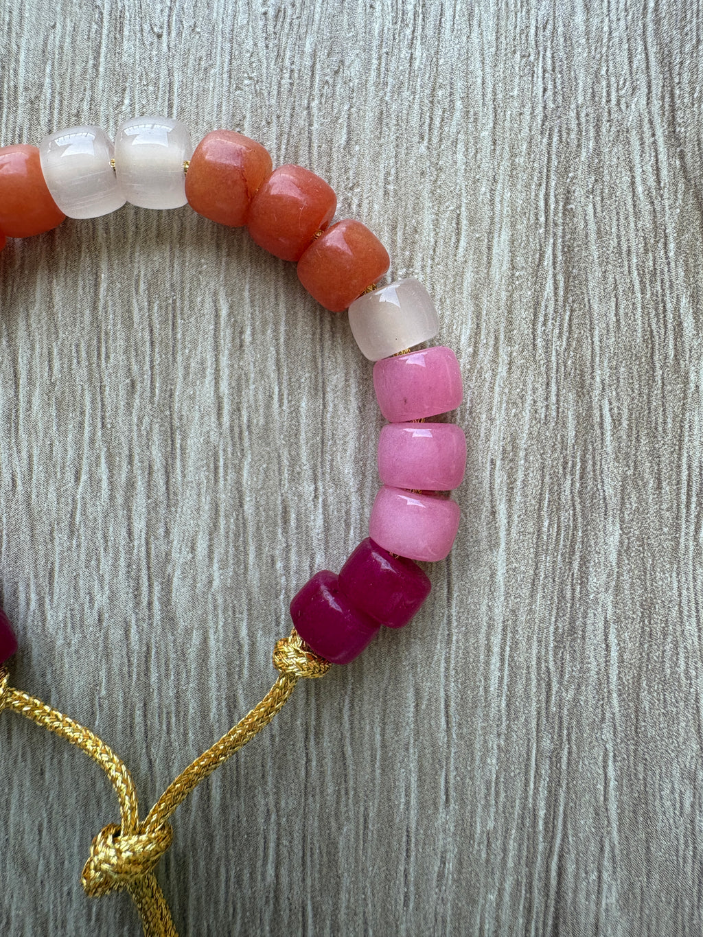 Bracciale beads colorati