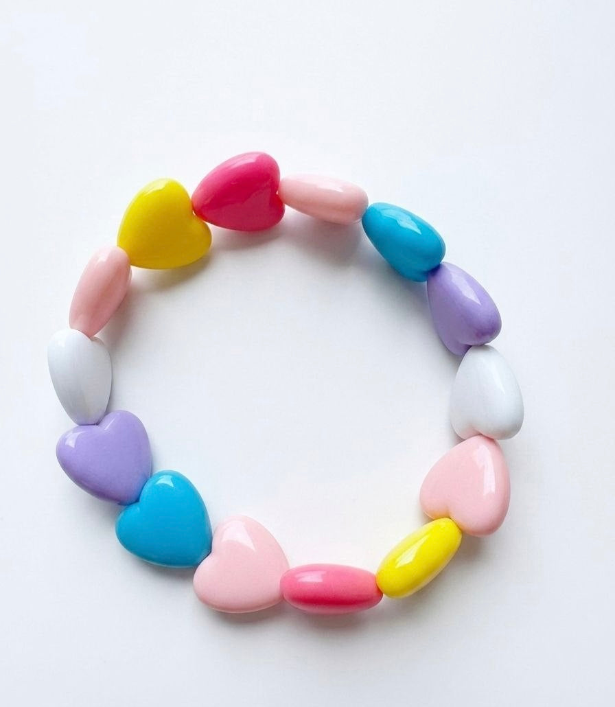 Bracciale Heart resina