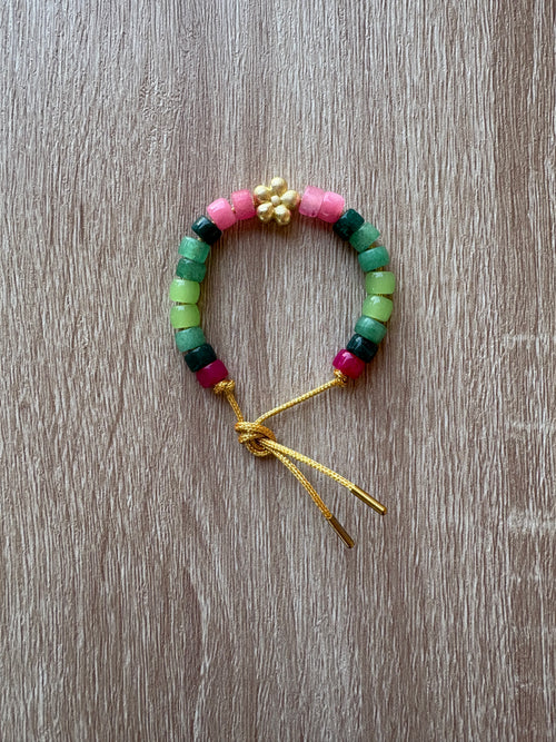 Bracciale beads colorati