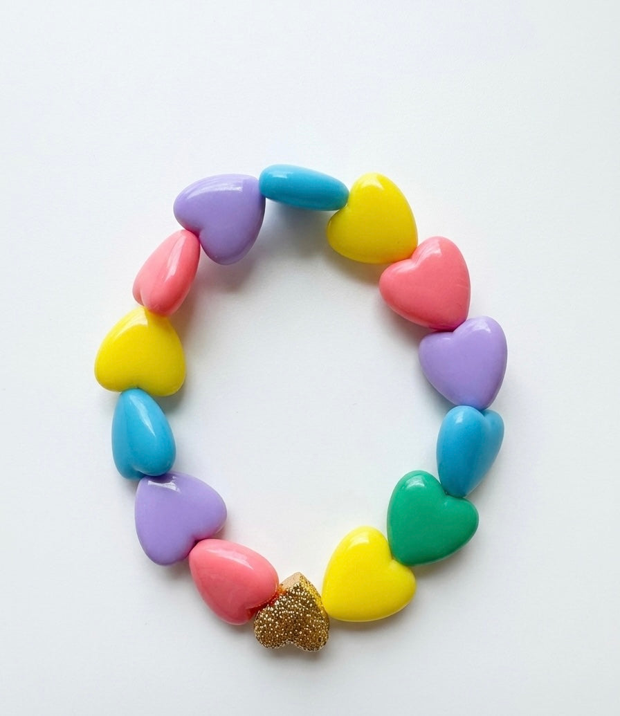 Bracciale Heart resina special