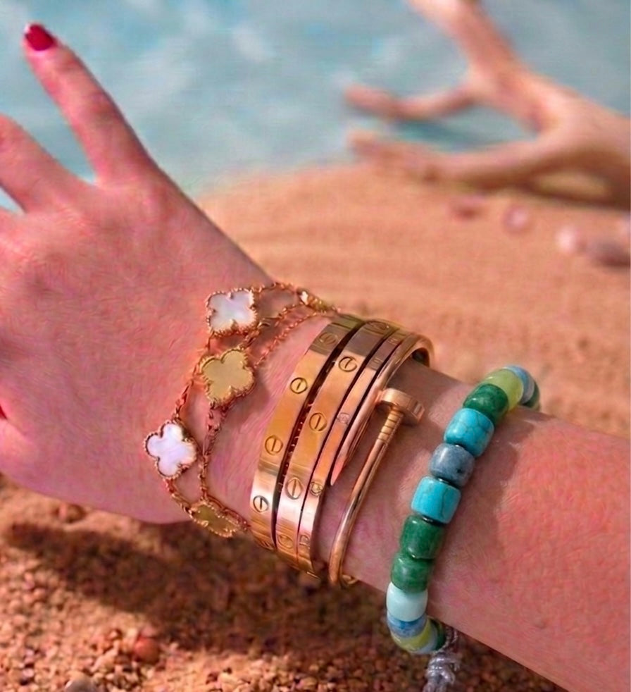 Bracciale beads colorati