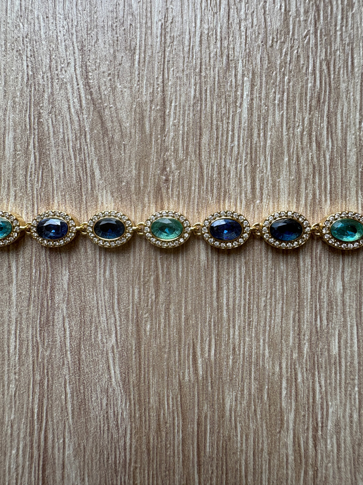 Bracciale tennis multicolor