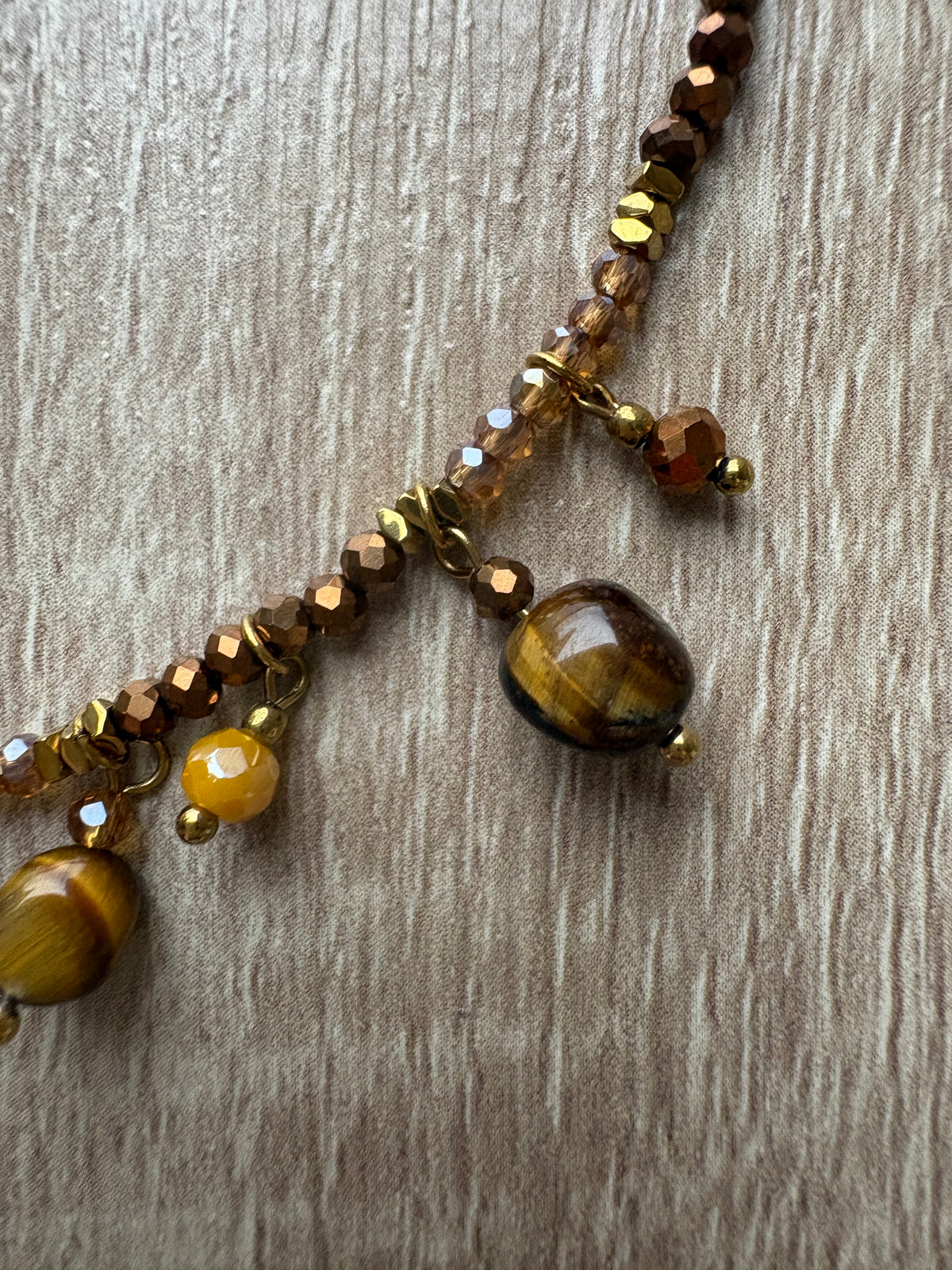 Collana cristalli e pietre dure