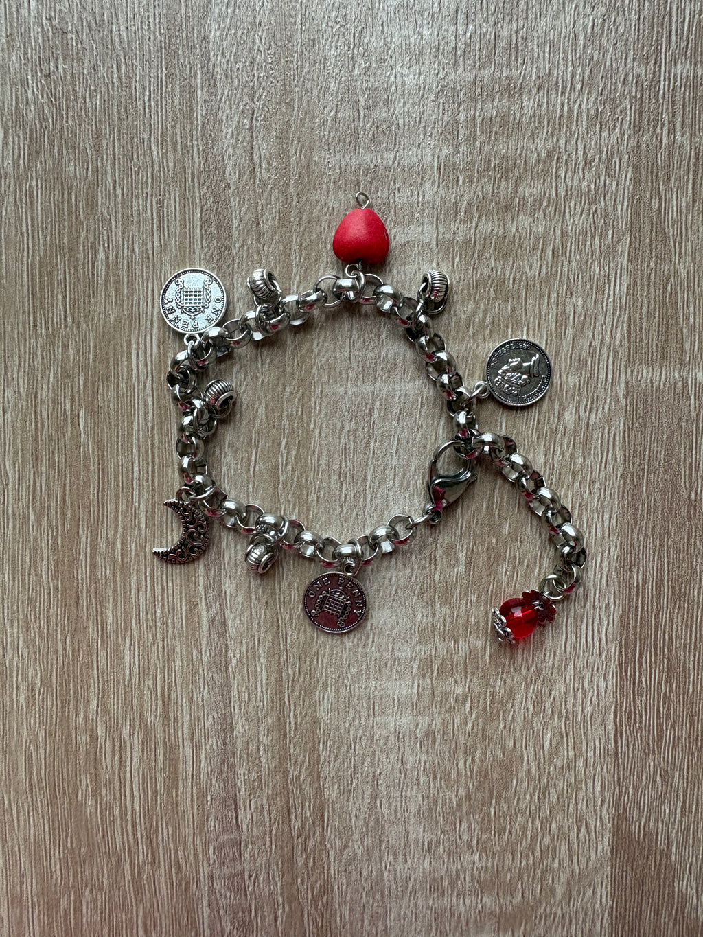 Bracciale multi charms