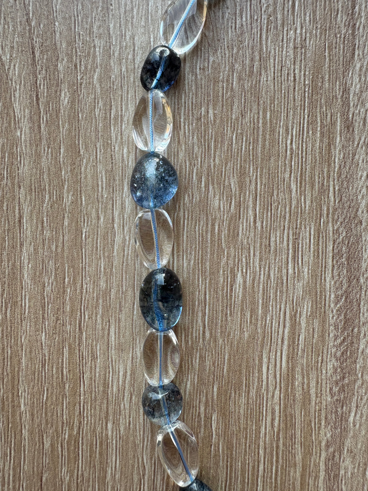 Collana quarzo rocca blu
