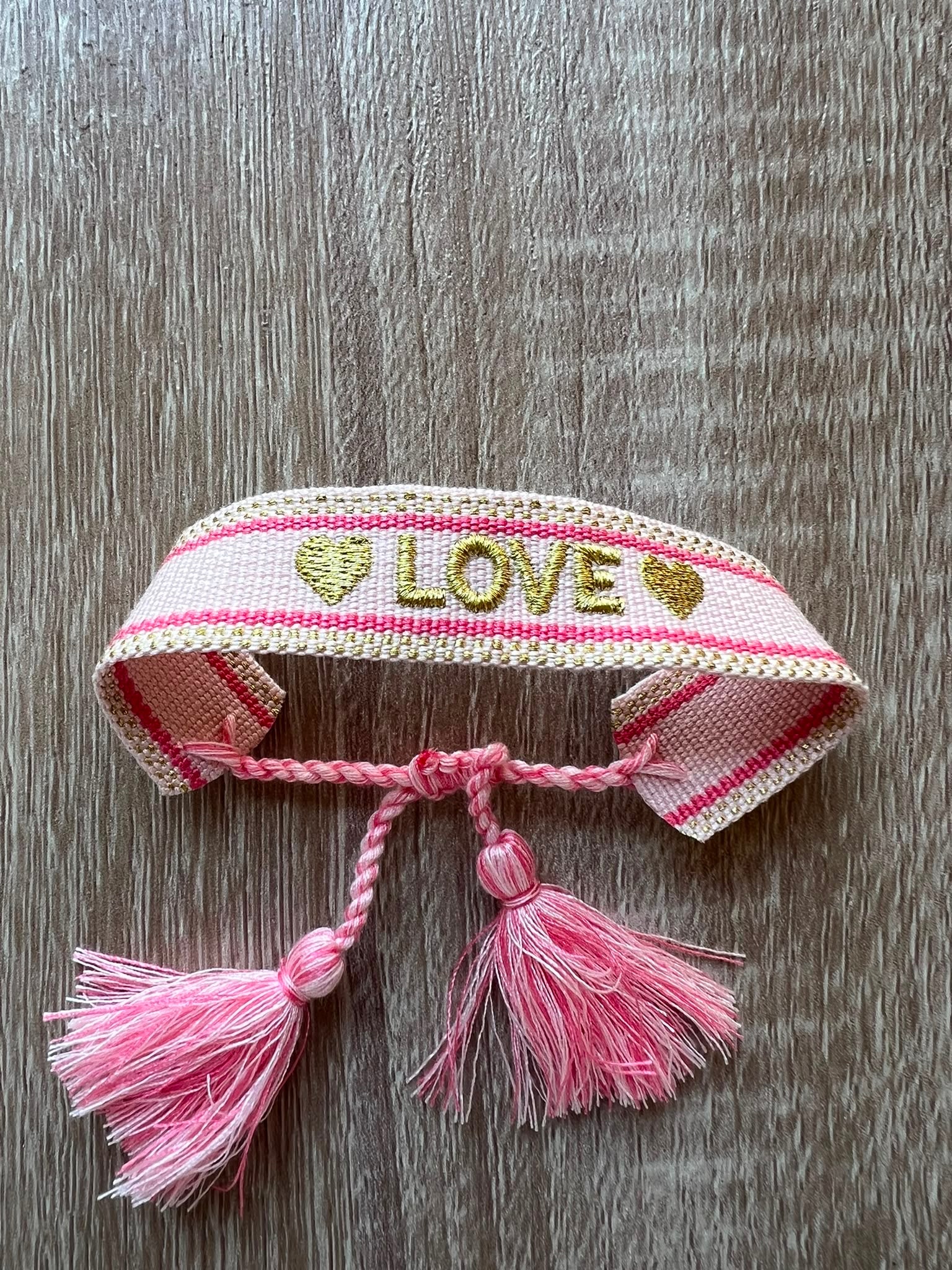 Bracciale ricamato