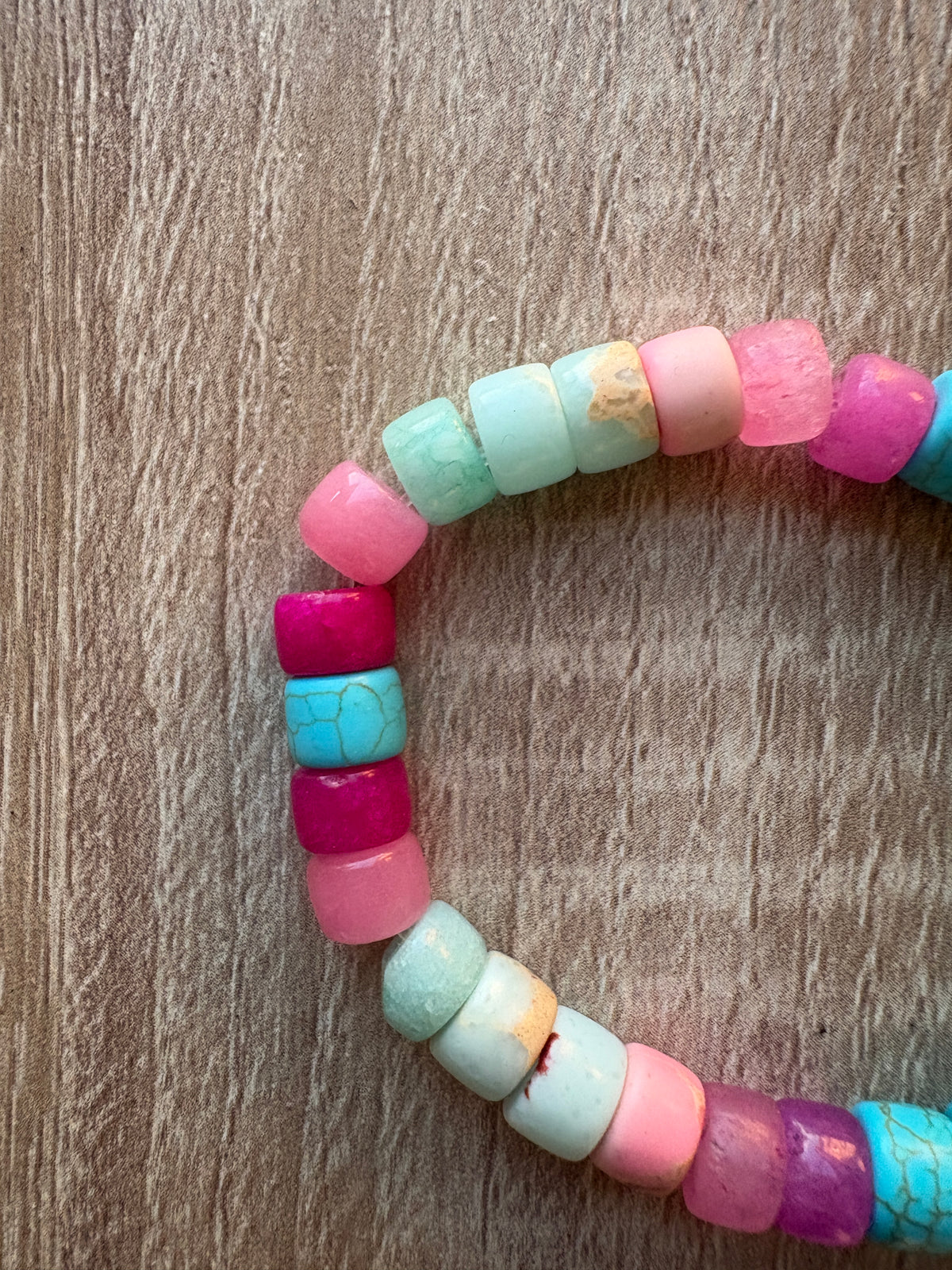 Bracciale beads elastico