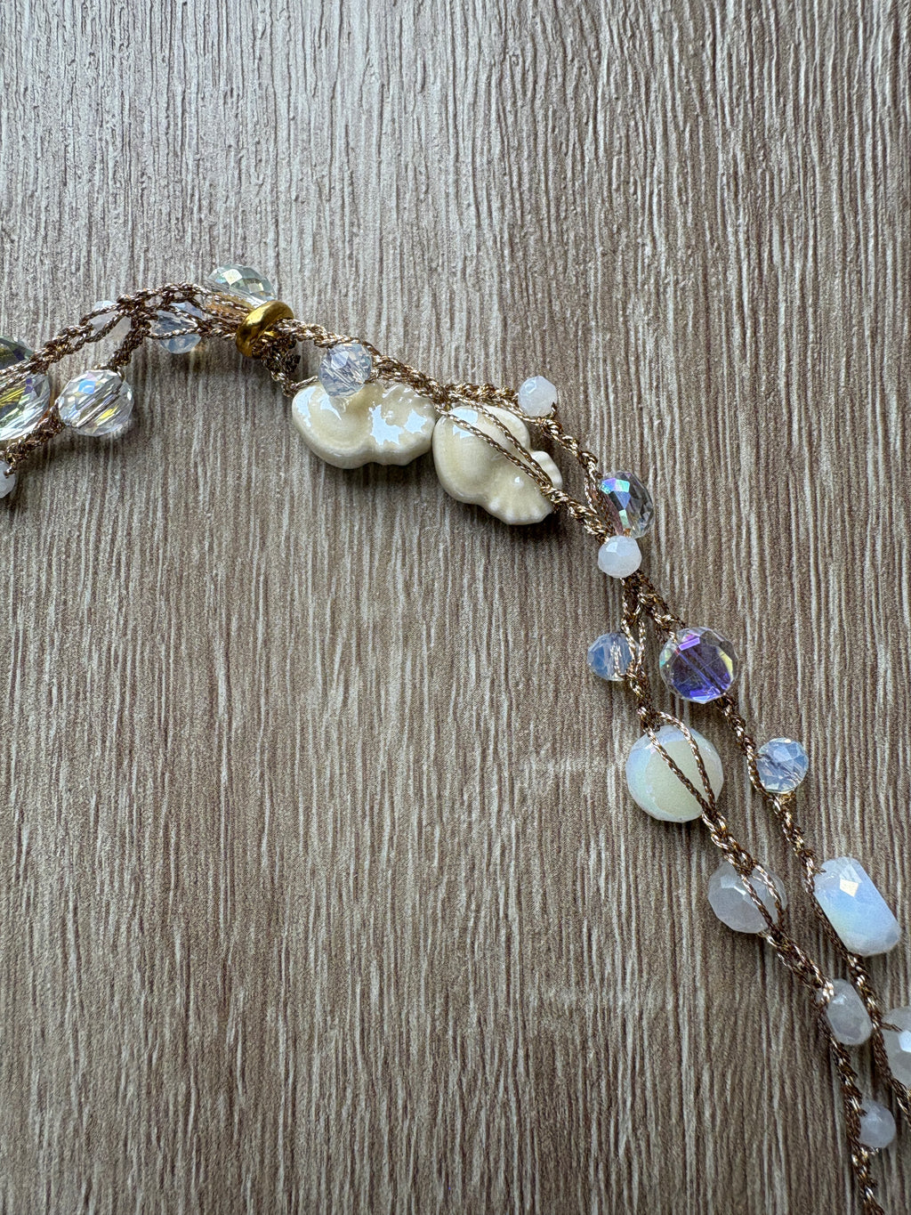 Collana cristalli e Ceramica