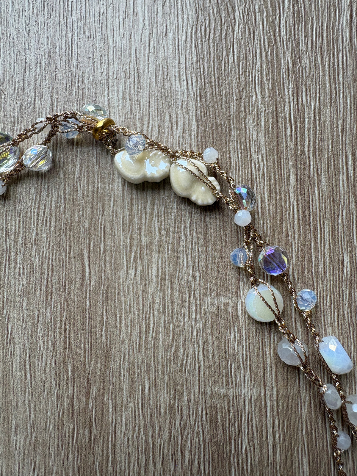 Collana cristalli e Ceramica