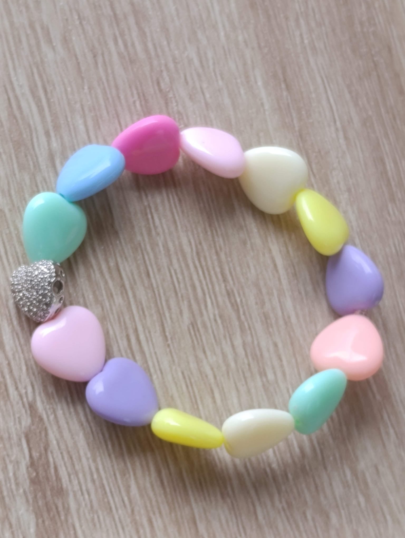 Bracciale cuori resina limited edition