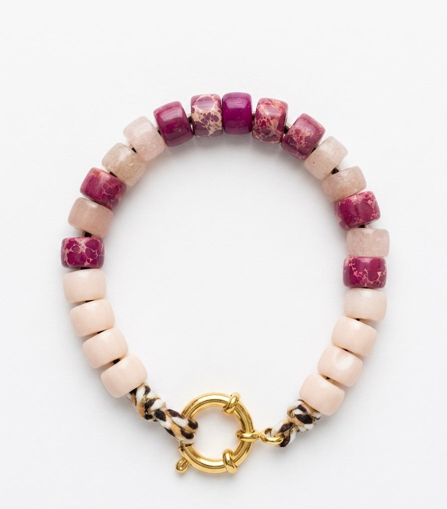 Bracciale beads colorati