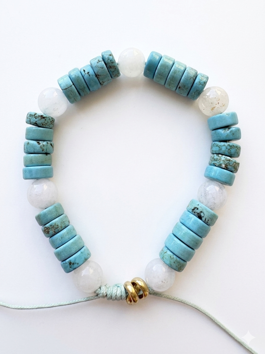 Bracciale beads colorati