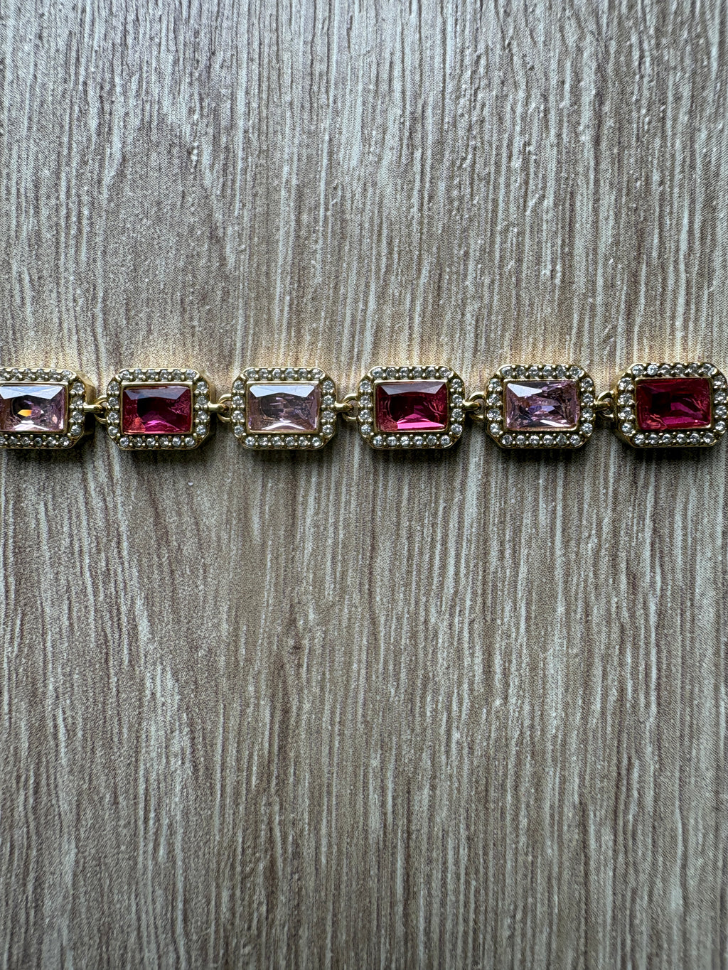 Bracciale tennis multicolor