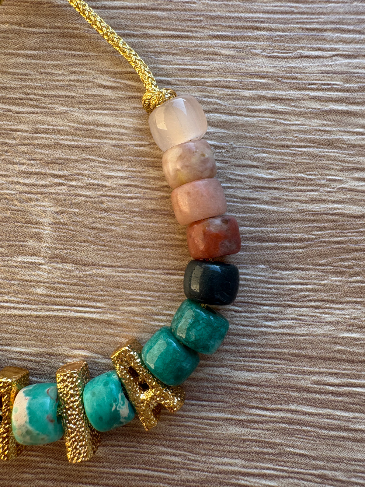 Bracciale beads con nome