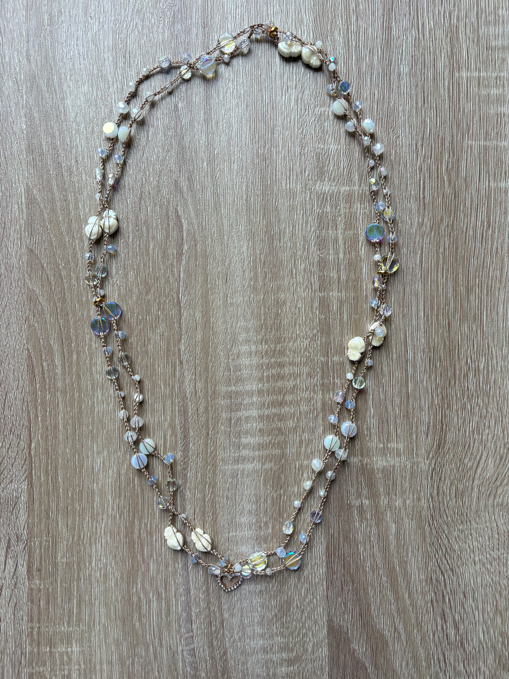 Collana cristalli e Ceramica