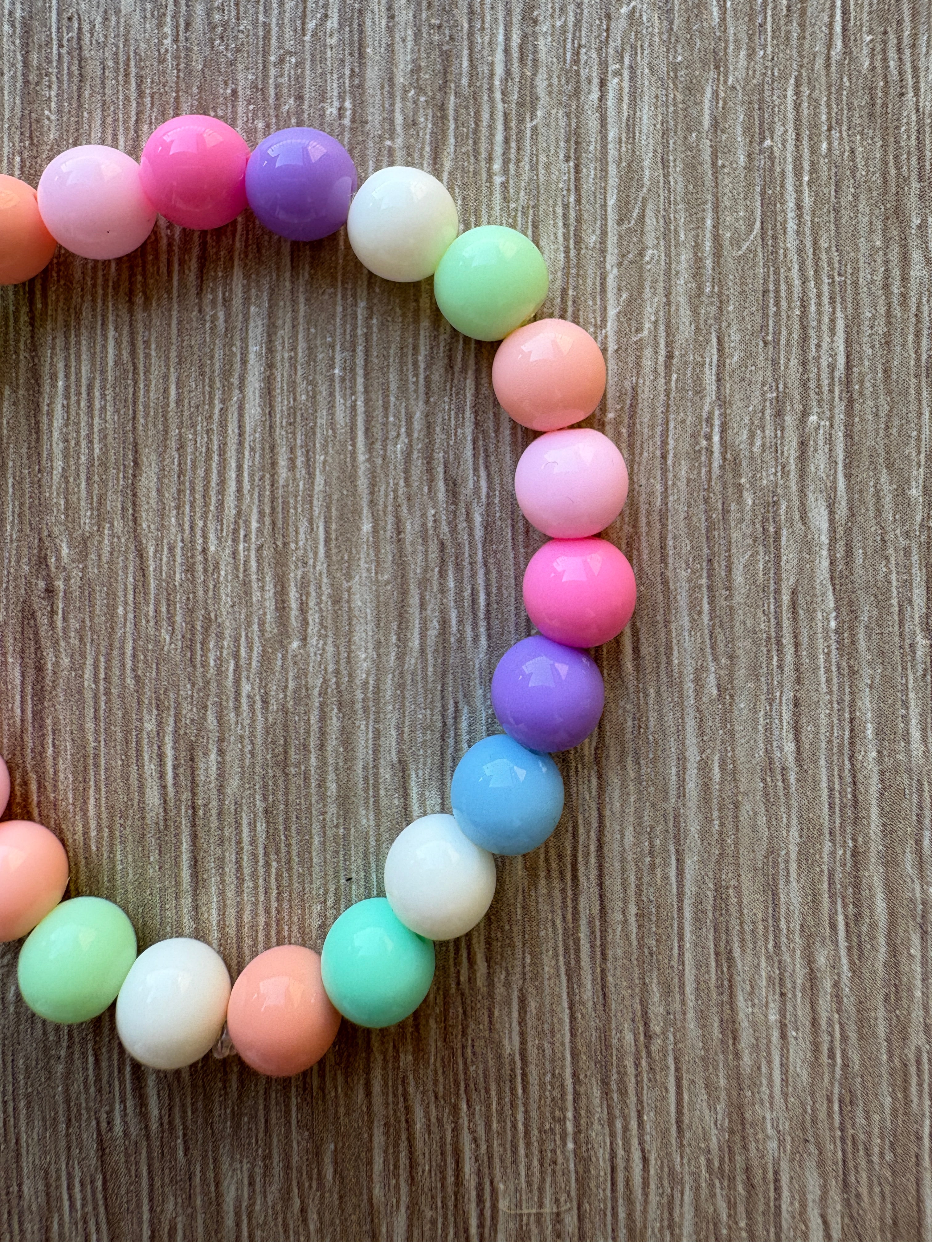 Bracciale sfere resina