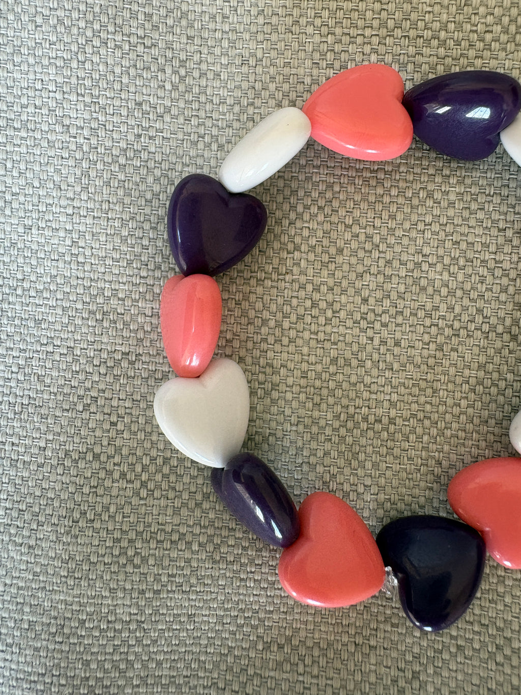 Bracciale Heart resina
