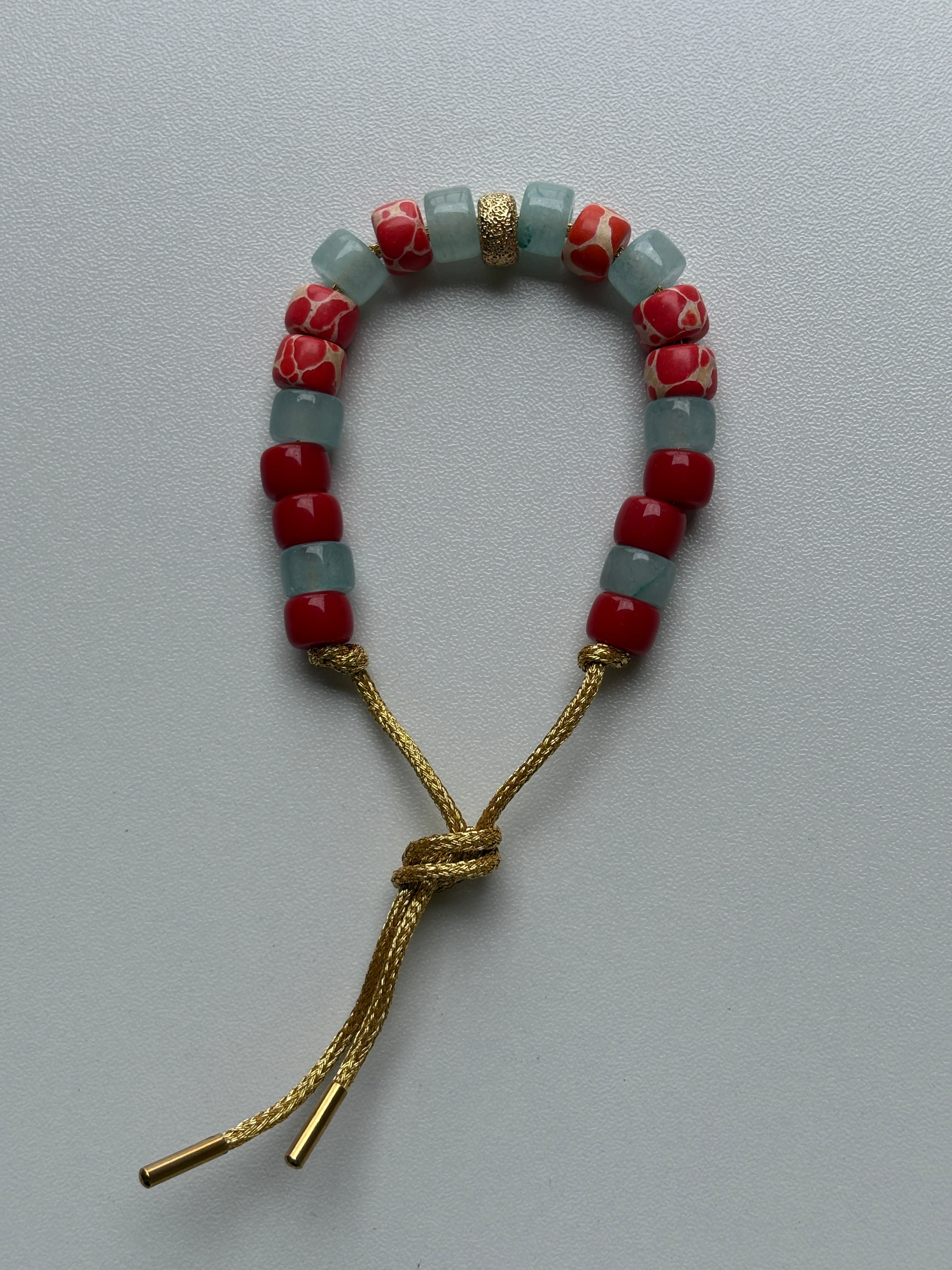 Bracciale beads colorati