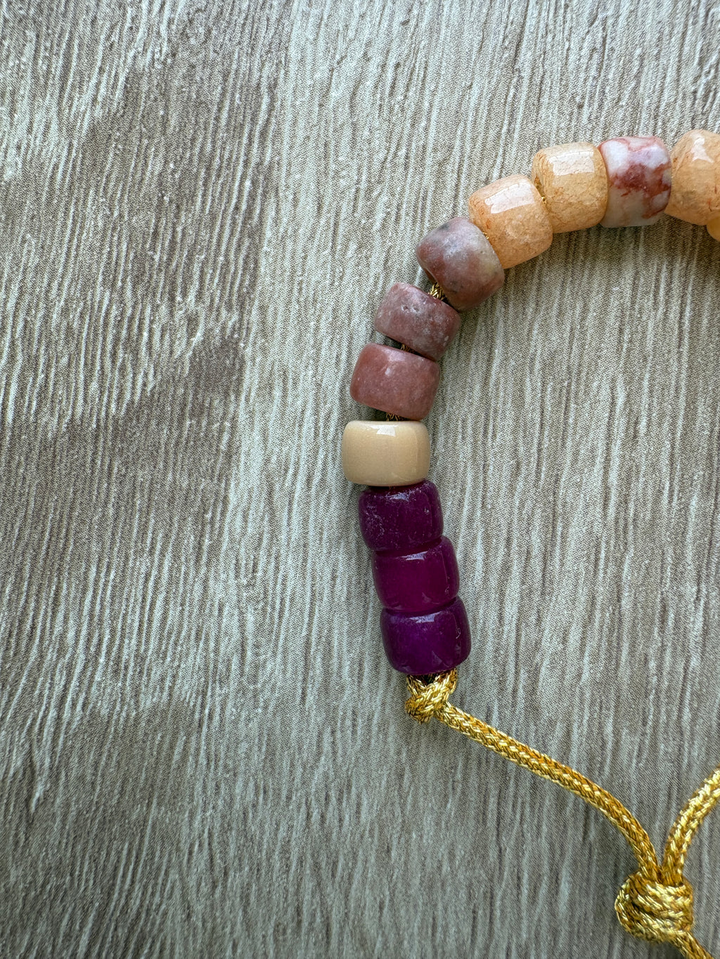 Bracciale beads colorati