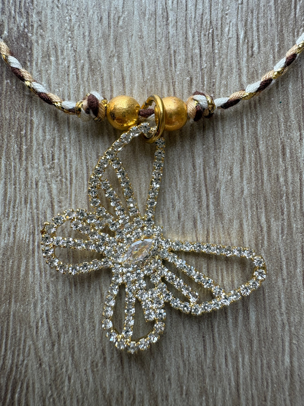 Collana girocollo butterfly