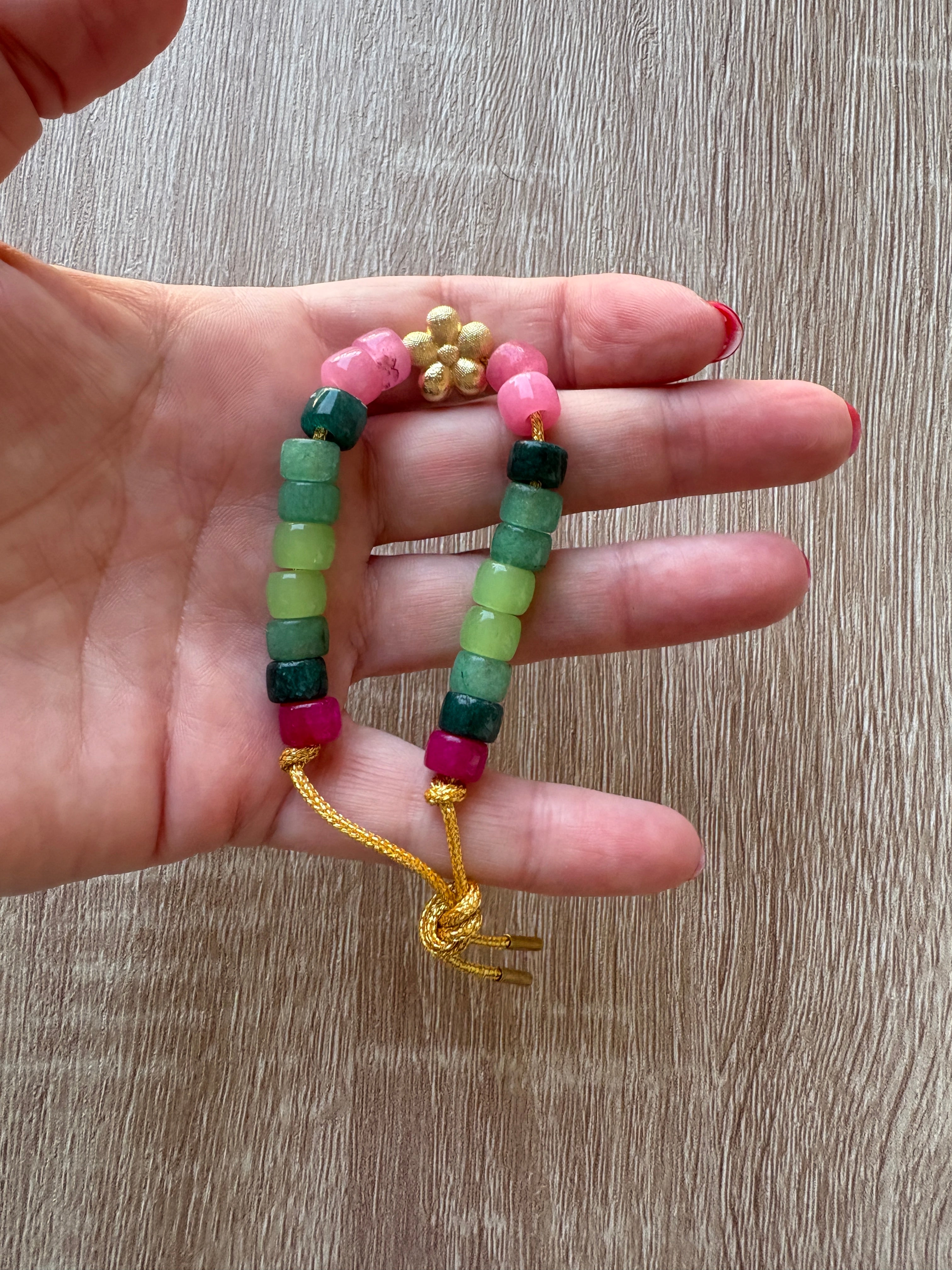 Bracciale beads colorati