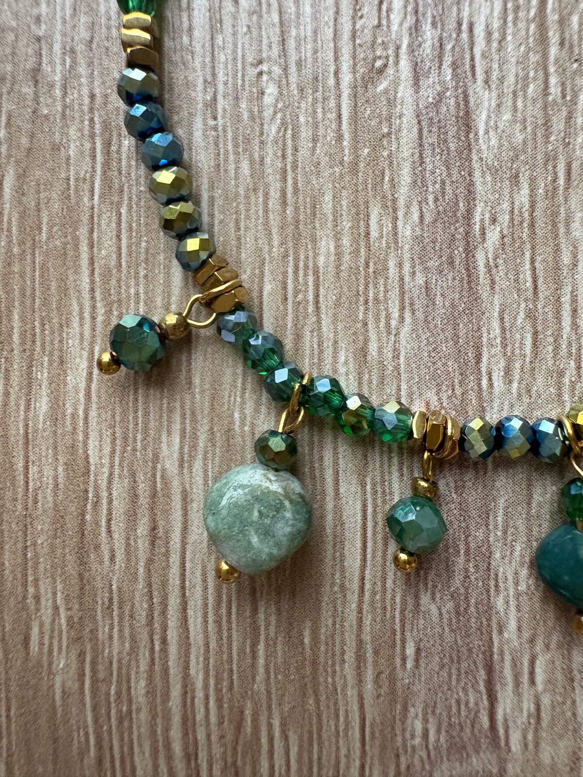 Bracciale cristalli e pietre dure