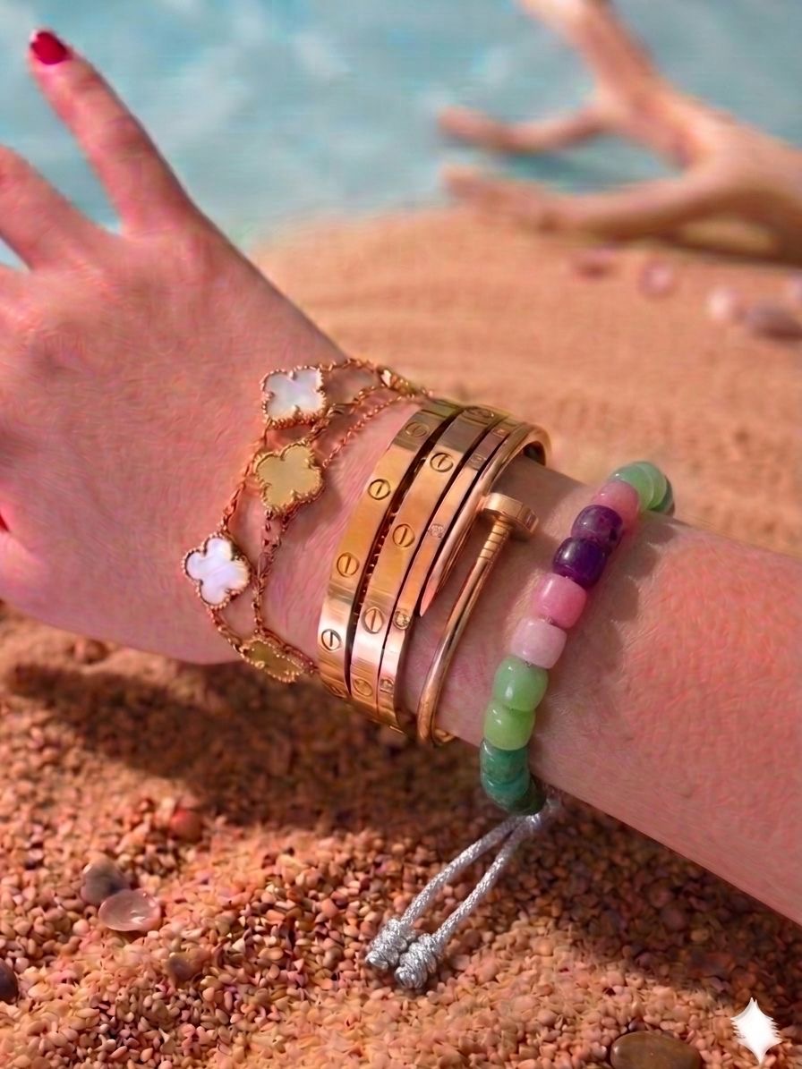Bracciale beads colorati
