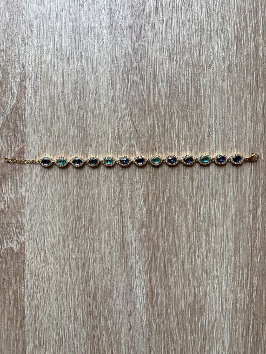 Bracciale tennis multicolor