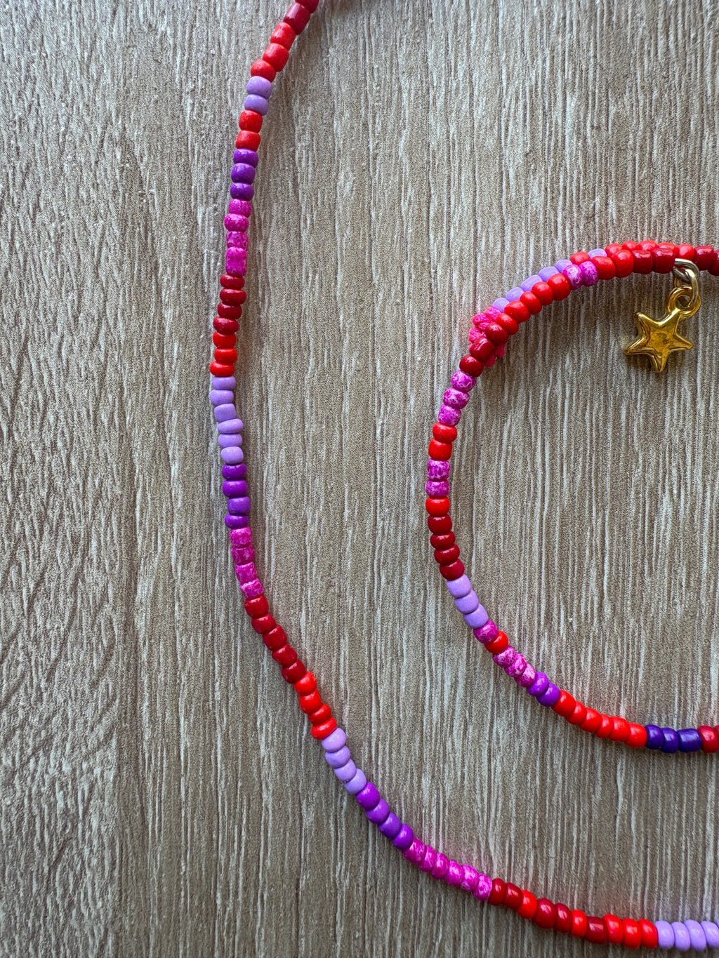 Bracciale più collana perline