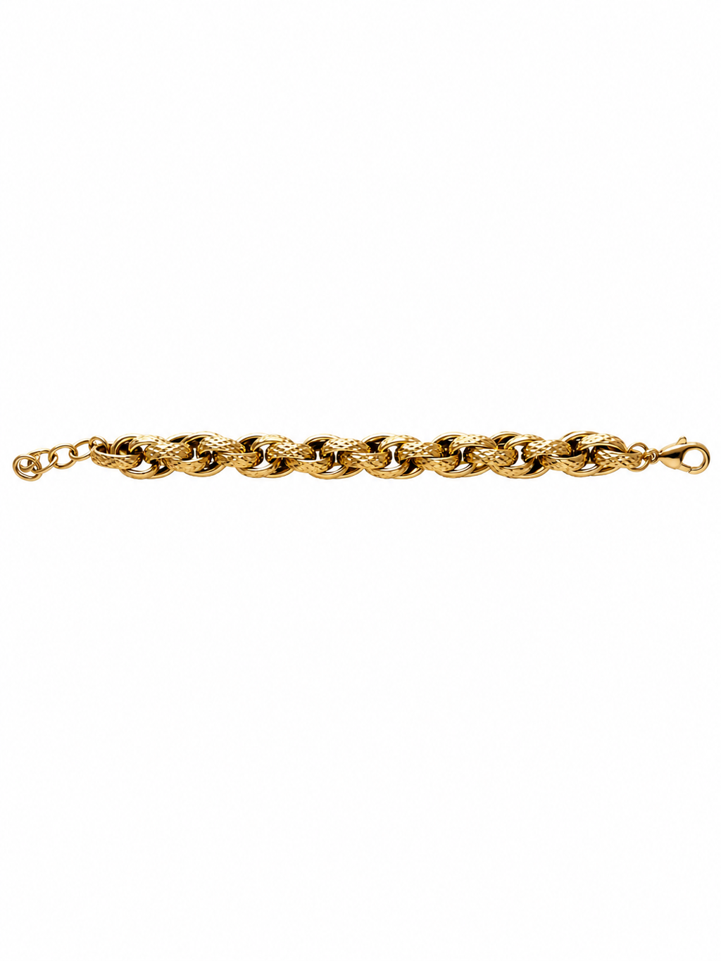 Bracciale chunky gold
