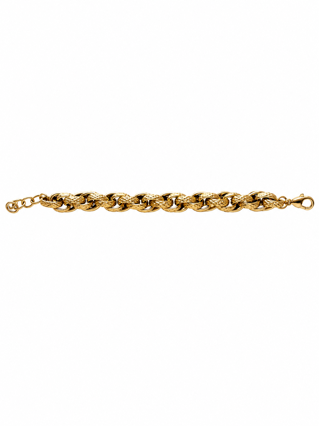 Bracciale chunky gold