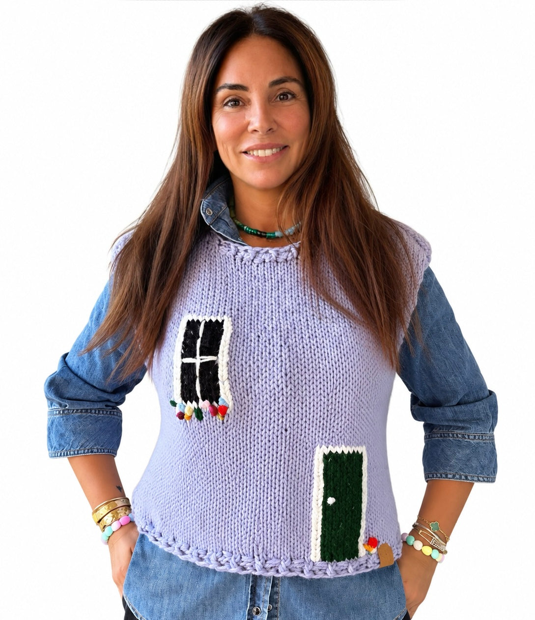 Gilet fatto a mano