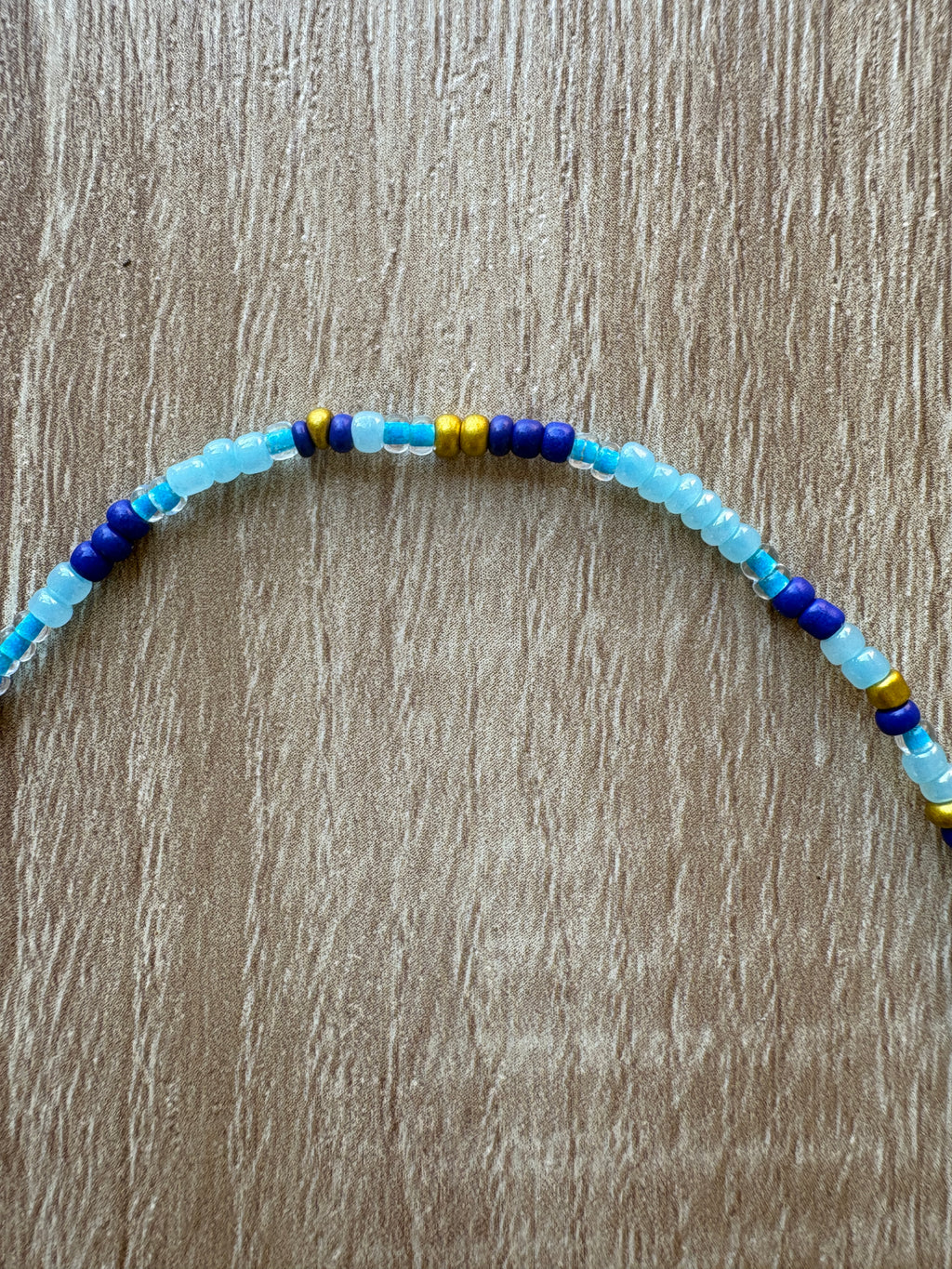 Collana di perline fatta a mano