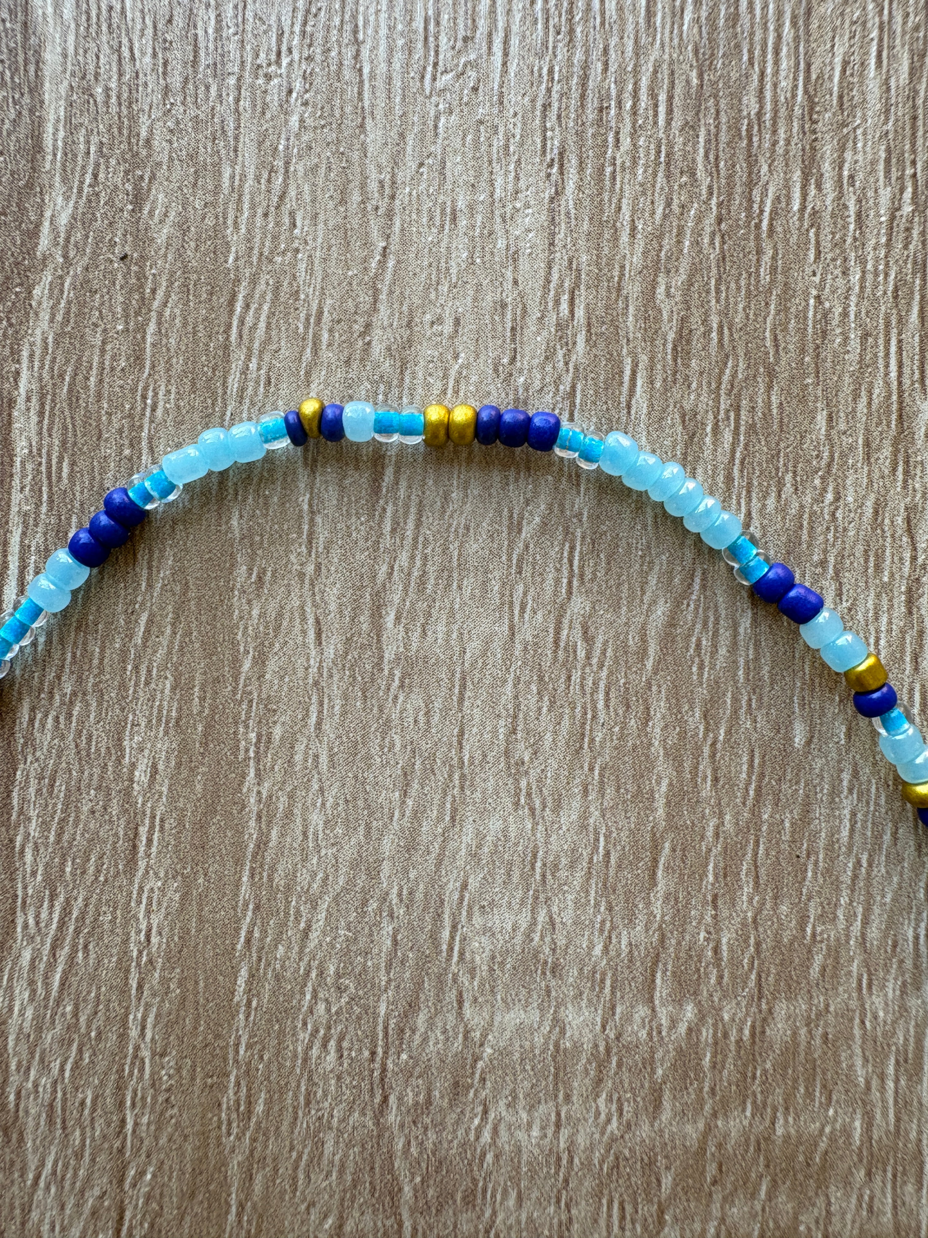Collana di perline fatta a mano