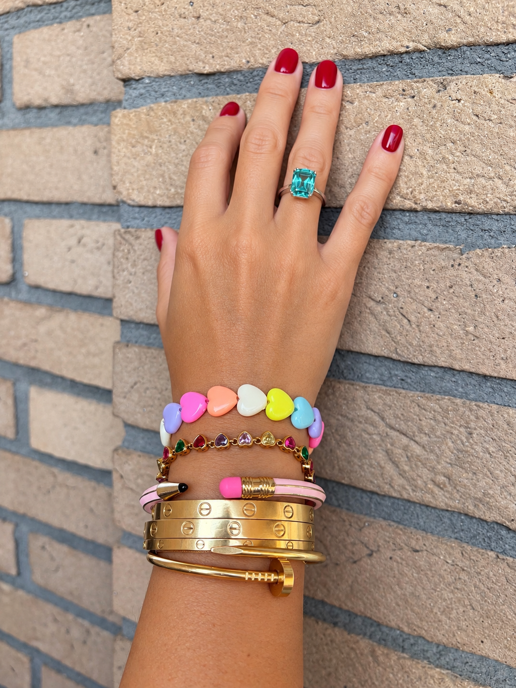 Set american mood pink